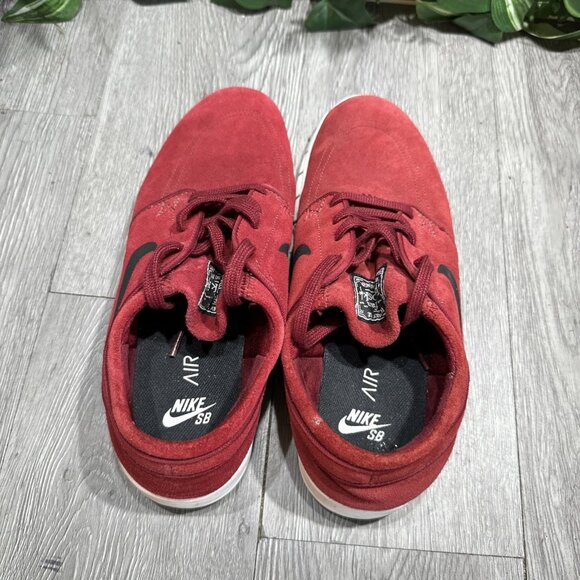Nike SB Stefan Janoski Max Suede 2015 - Team Red - Size US 8 Skateboard - Picture 6 of 9